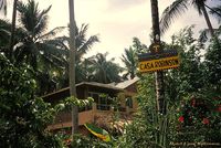 Entrance of the Hotel CASA ROBINSON - Las Terrenas - Dominican Republic
